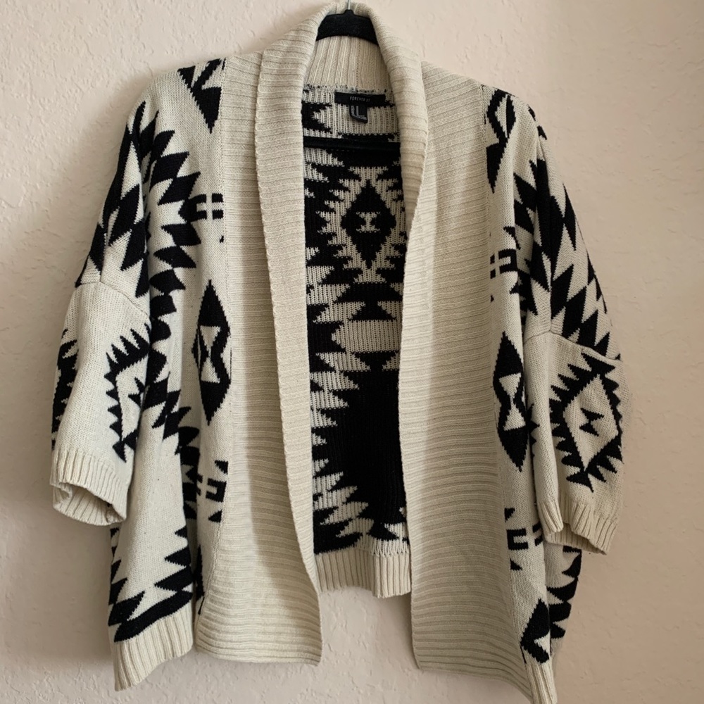 Forver 21 Tribal Sweater